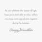 Star of David and Menorah Hanukkah Card for Both Sentiment image number 2