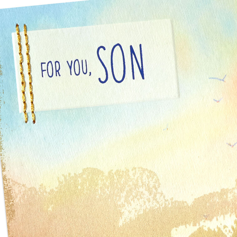 The Man You Have Become Birthday Card for Son, , large image number 5