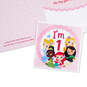 Disney Princess 1st Birthday Card for Granddaughter With Sticker, , large image number 5