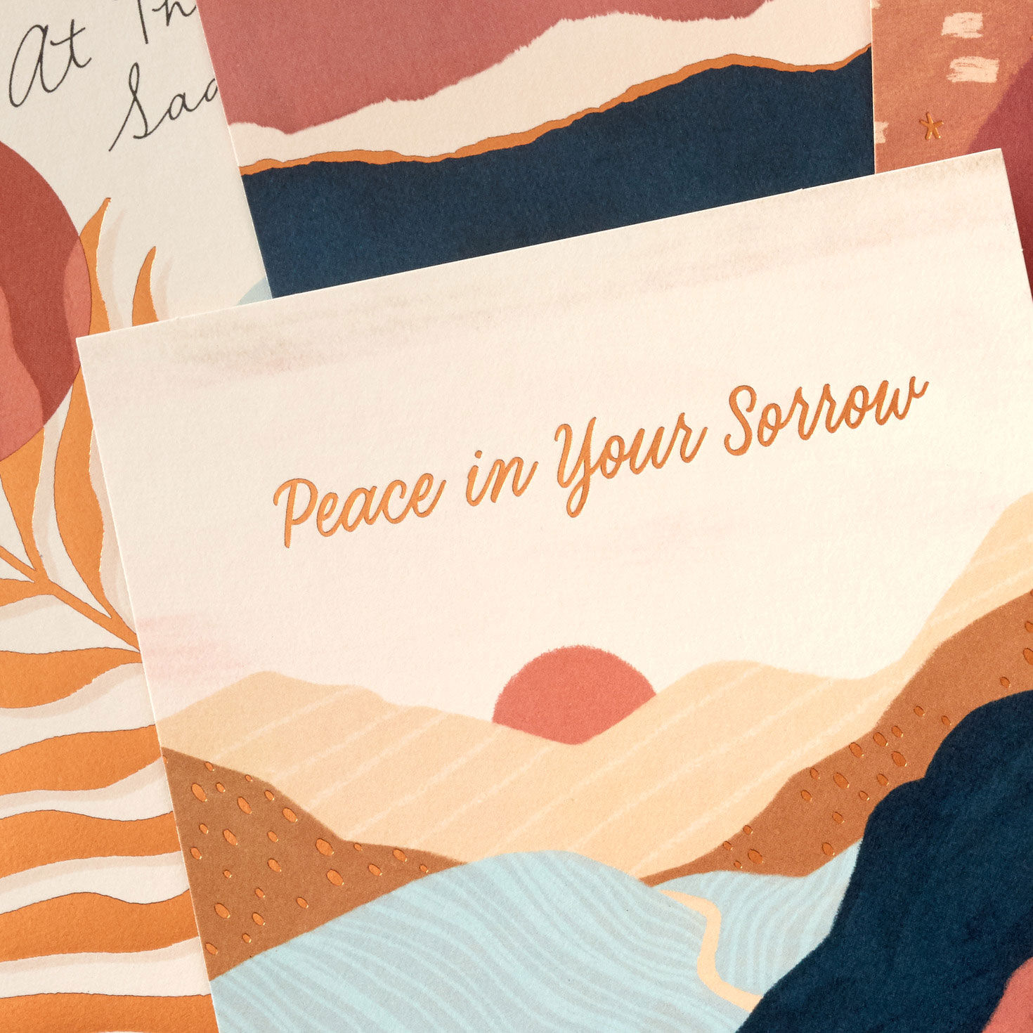 Serene Nature Boxed Sympathy Cards Assortment, Pack of 16, , large image number 4