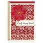 Lovely, Loving, Loved Romantic Christmas Card, , large image number 1
