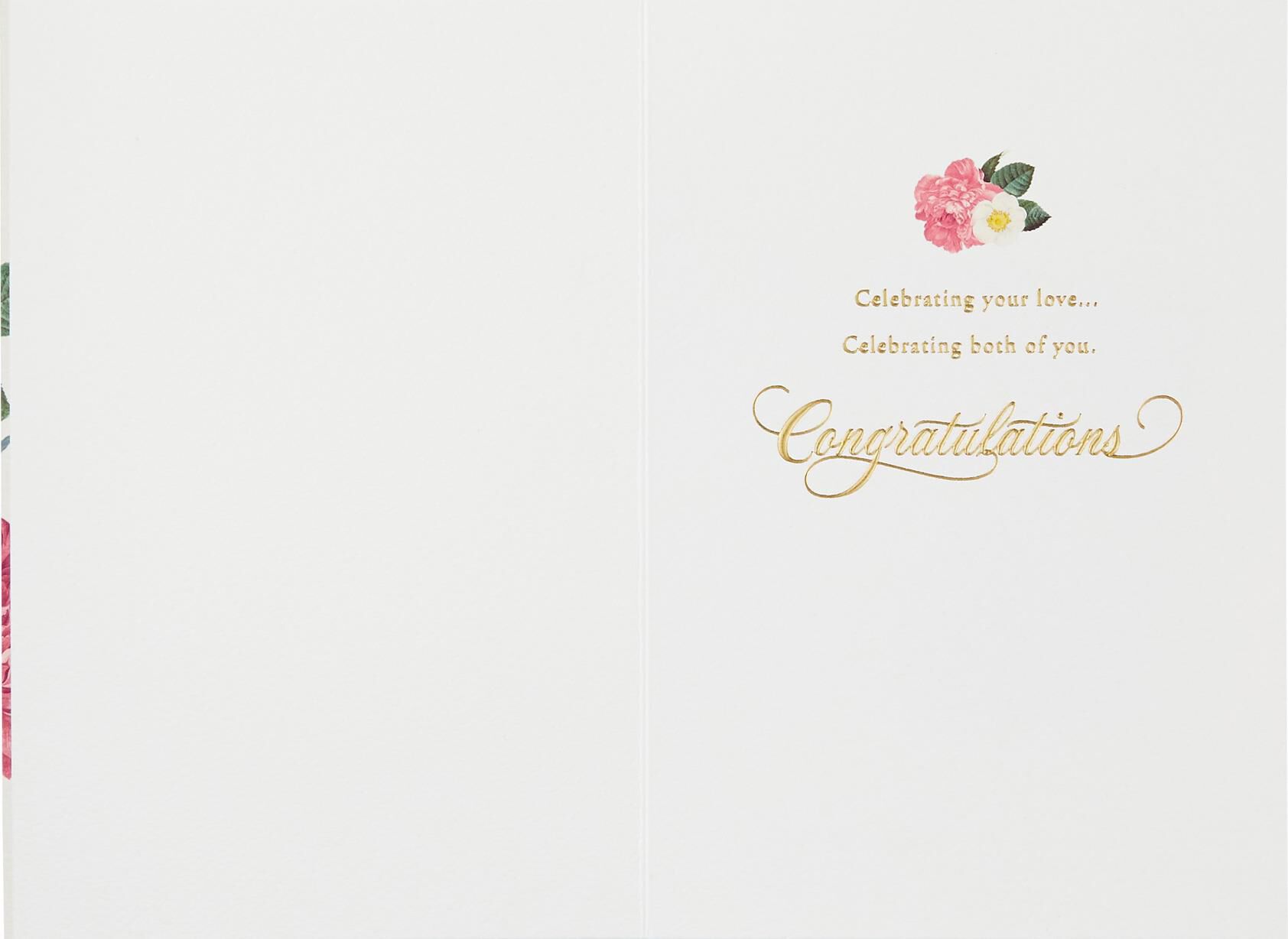 Celebrating Both of You Wedding Card