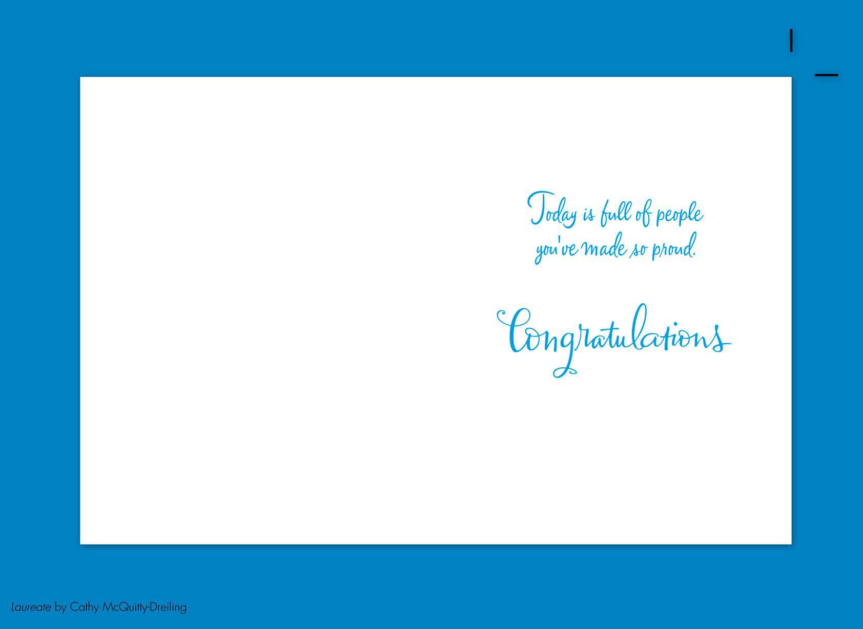 Possibilities of Tomorrow Graduation Card
