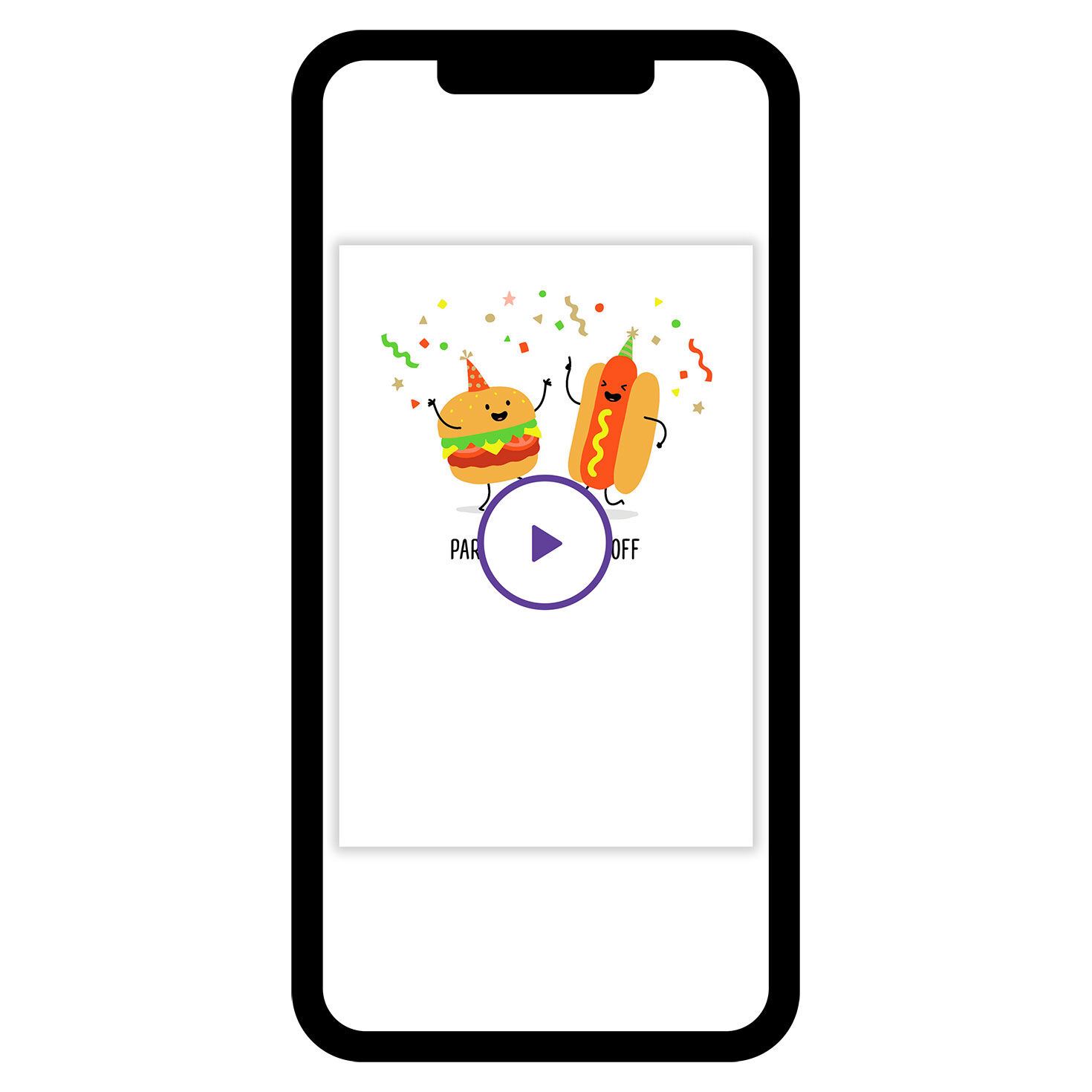 Party Your Buns Off Funny Birthday eCard