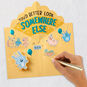 Cute Critters Party Like a Son Birthday Card Signing card image number 6
