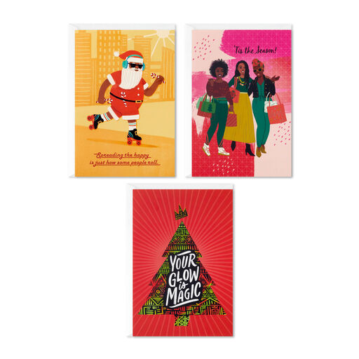 Spreading the Happy Boxed Christmas Cards Assortment, Pack of 12, 