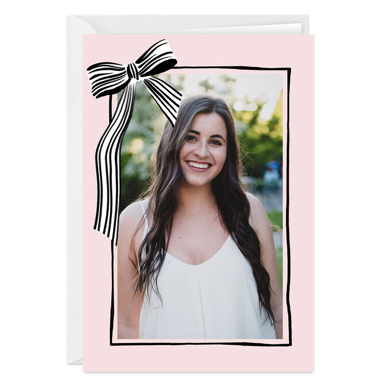 Pretty Bow Custom Card for Her