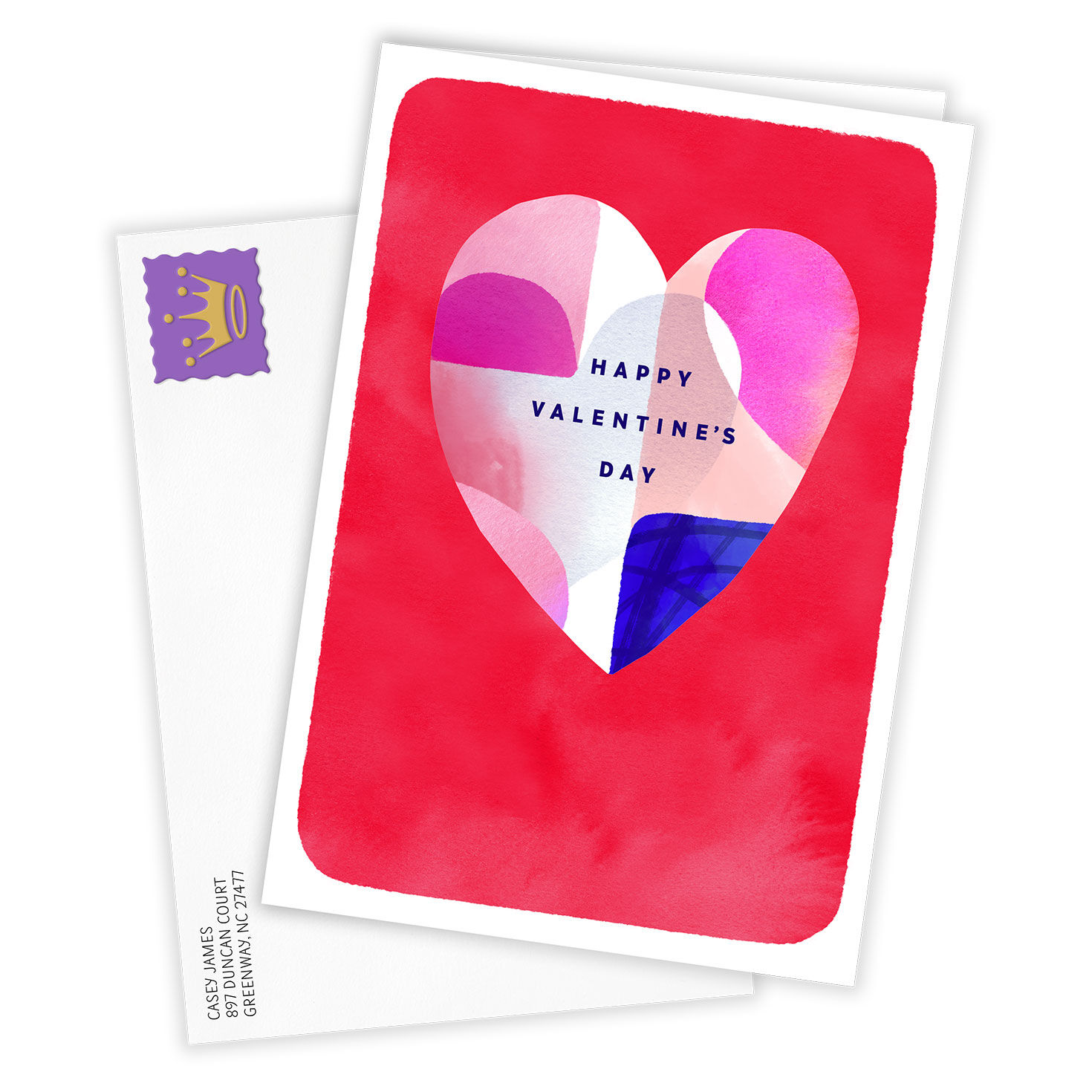 Good Heart Custom Valentine's Day Card, , large image number 2