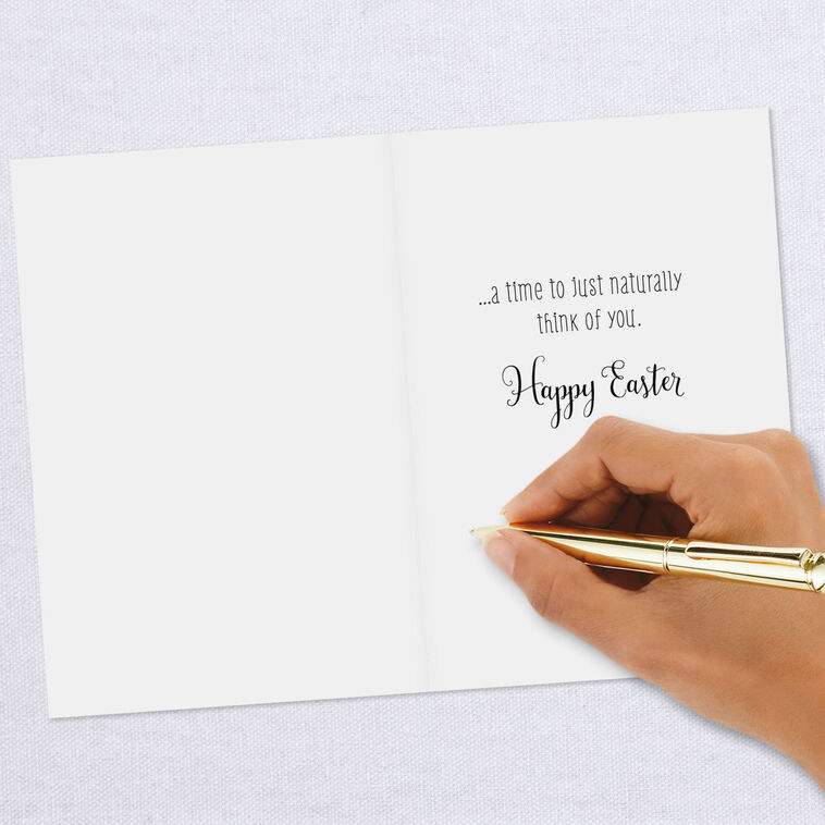 Easter Eggs in Basket Easter Cards, Pack of 10, , large image number 5