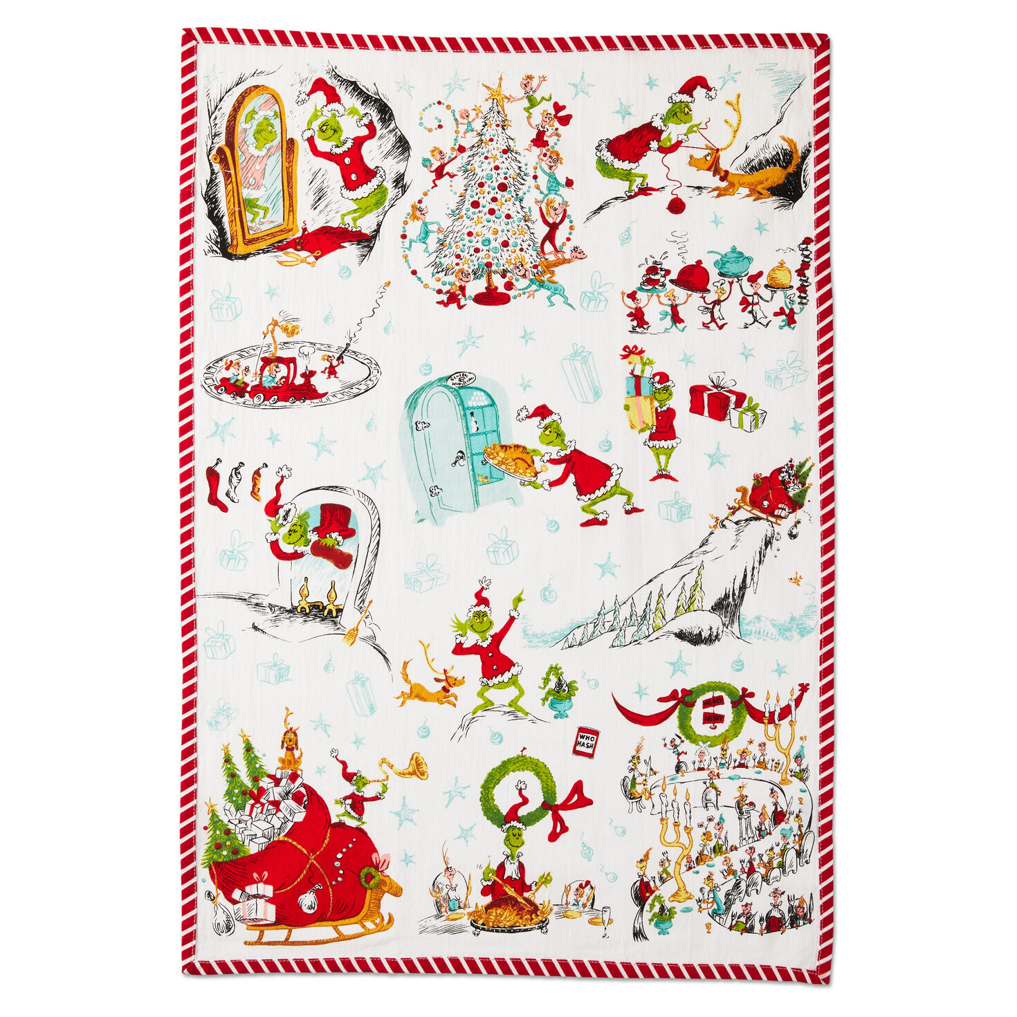 Dr. Seuss's How the Grinch Stole Christmas!™ Merry Grinchmas Tea Towels, Set of 2 for only USD 28.99 | Hallmark