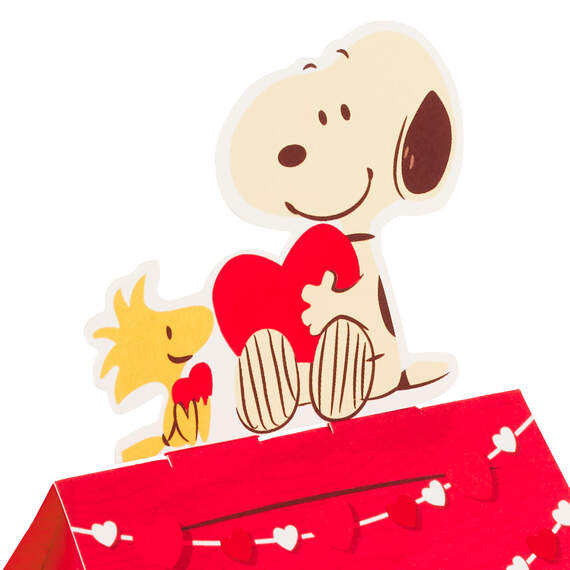 Peanuts® Snoopy and Woodstock Loved 3D Pop-Up Valentine's Day Card, , large image number 5