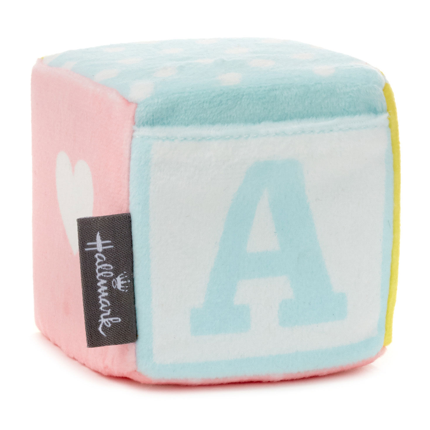 Plush Baby Block Gift Card Holder With Pocket back image number 3