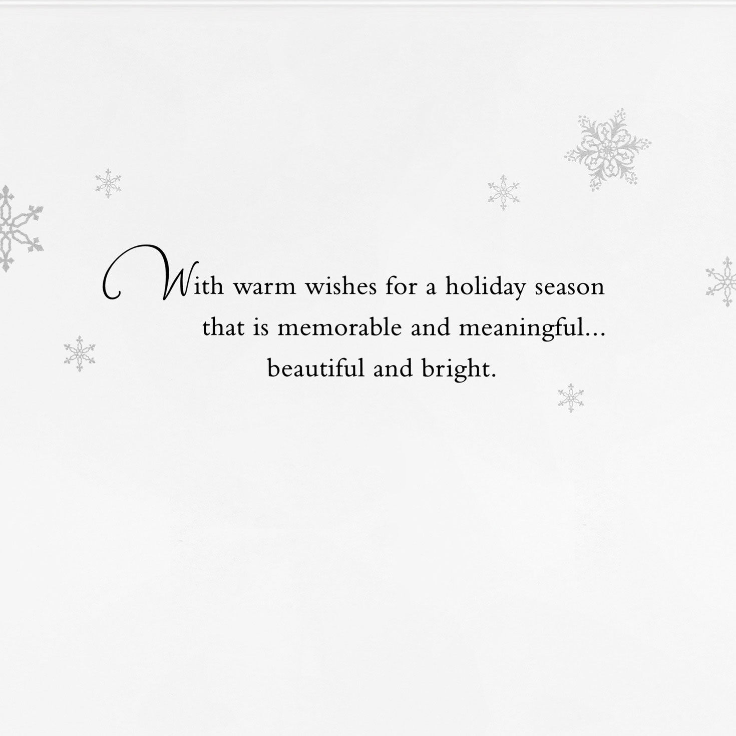 Snowflakes and Script on Gold Boxed Christmas Cards, Pack of 16 for only USD 15.49 | Hallmark