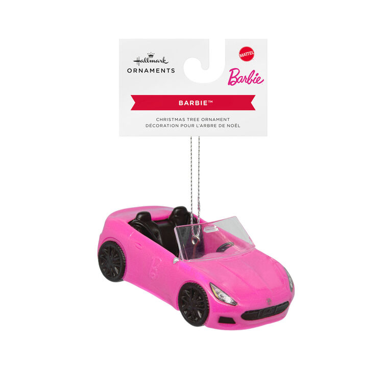 Barbie™ Car Shatterproof Hallmark Ornament Hallmark Ornaments