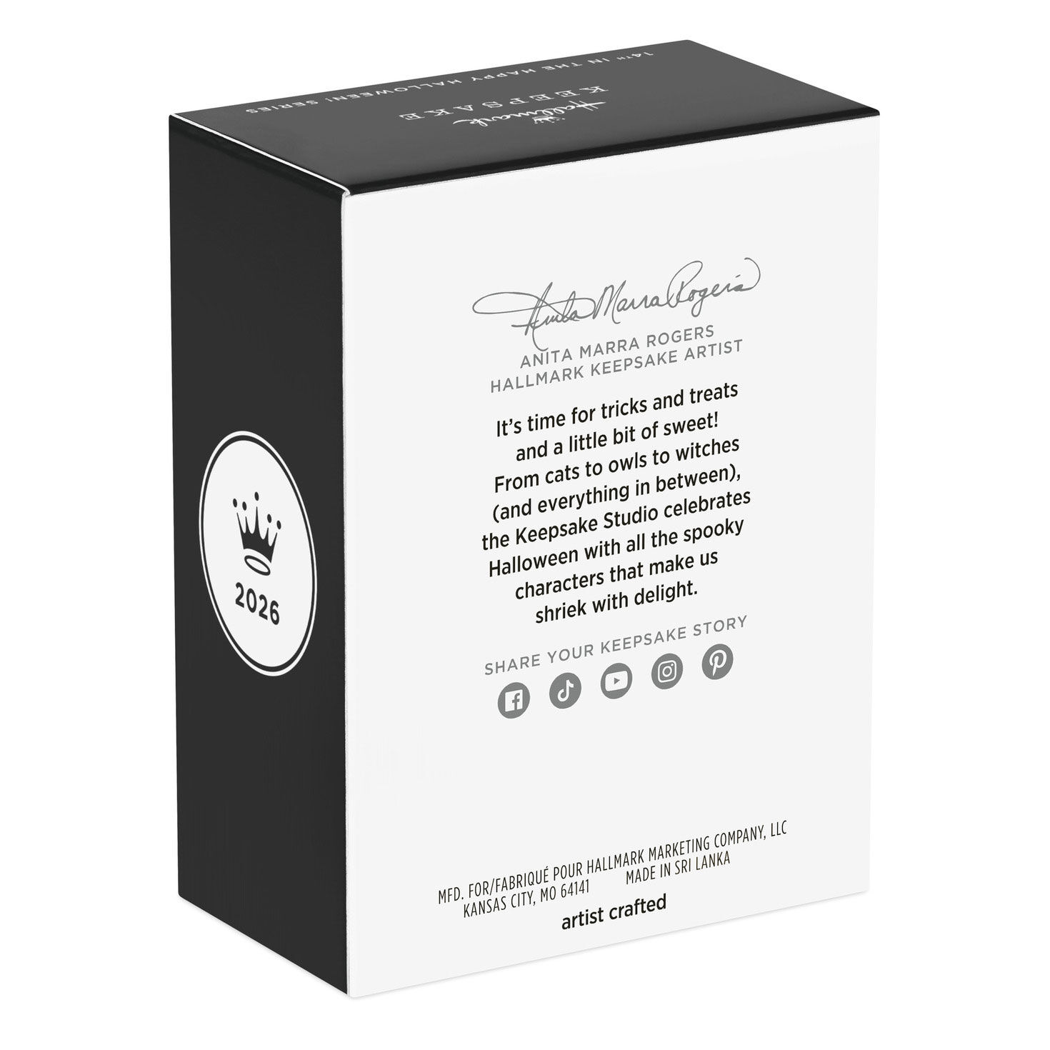 Ghost Pumpkin Keepsake Ornament  image number 6