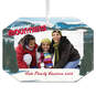 Mountain Vacation Personalized Text and Photo Metal Ornament, , large image number 1
