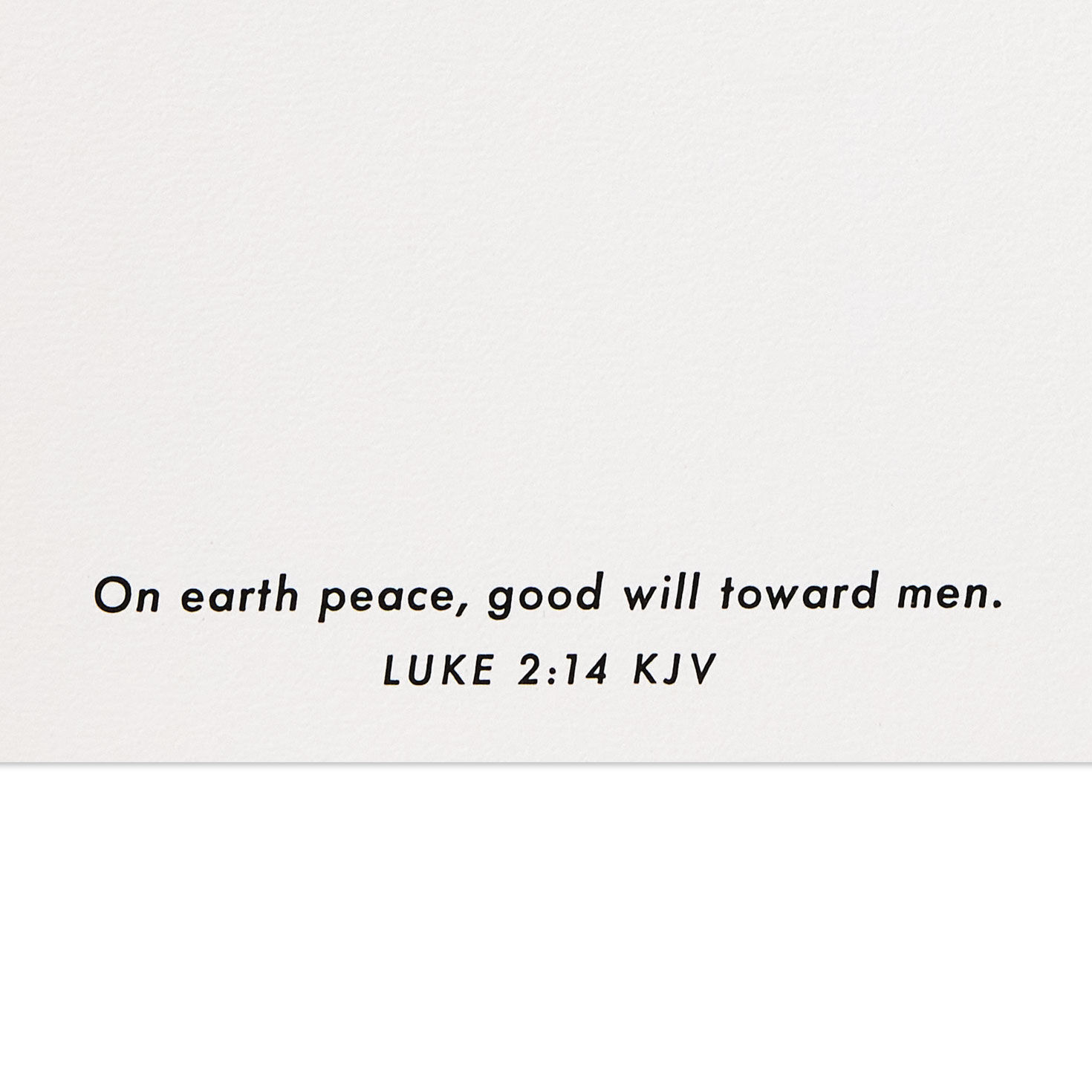 Charlie Brown and Tree Religious Christmas Card scripture image number 3