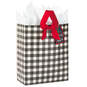 15.5" Buffalo Check Extra-Large Christmas Gift Bag With Tissue Paper, , large image number 1