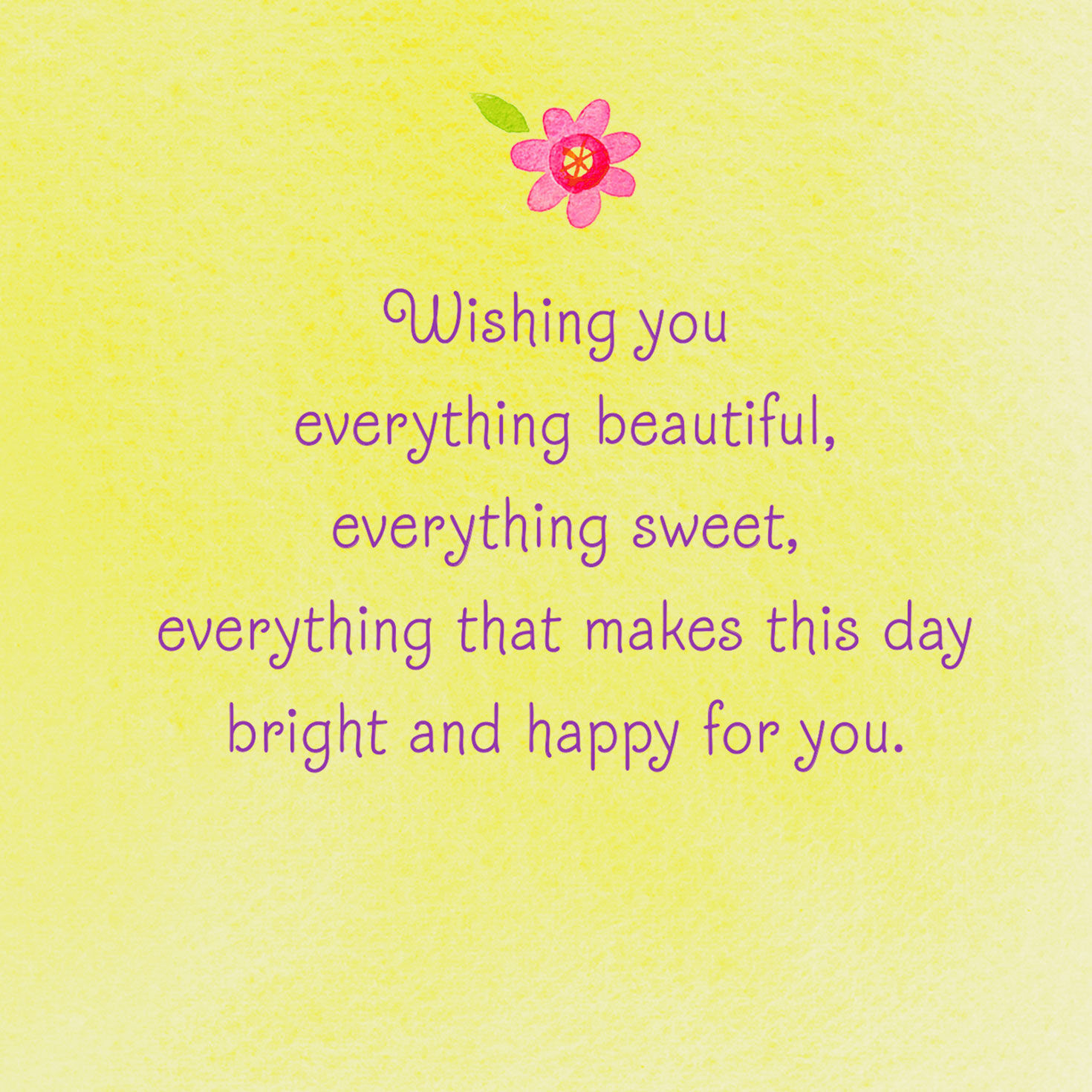 Wishing You Everything Beautiful and Sweet Easter Card for only USD 2.00 | Hallmark