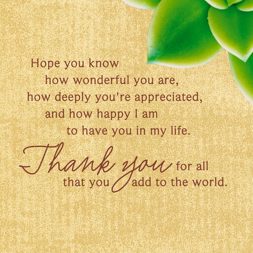 You're a Blessing-and-a-Half Thank-You Card, 