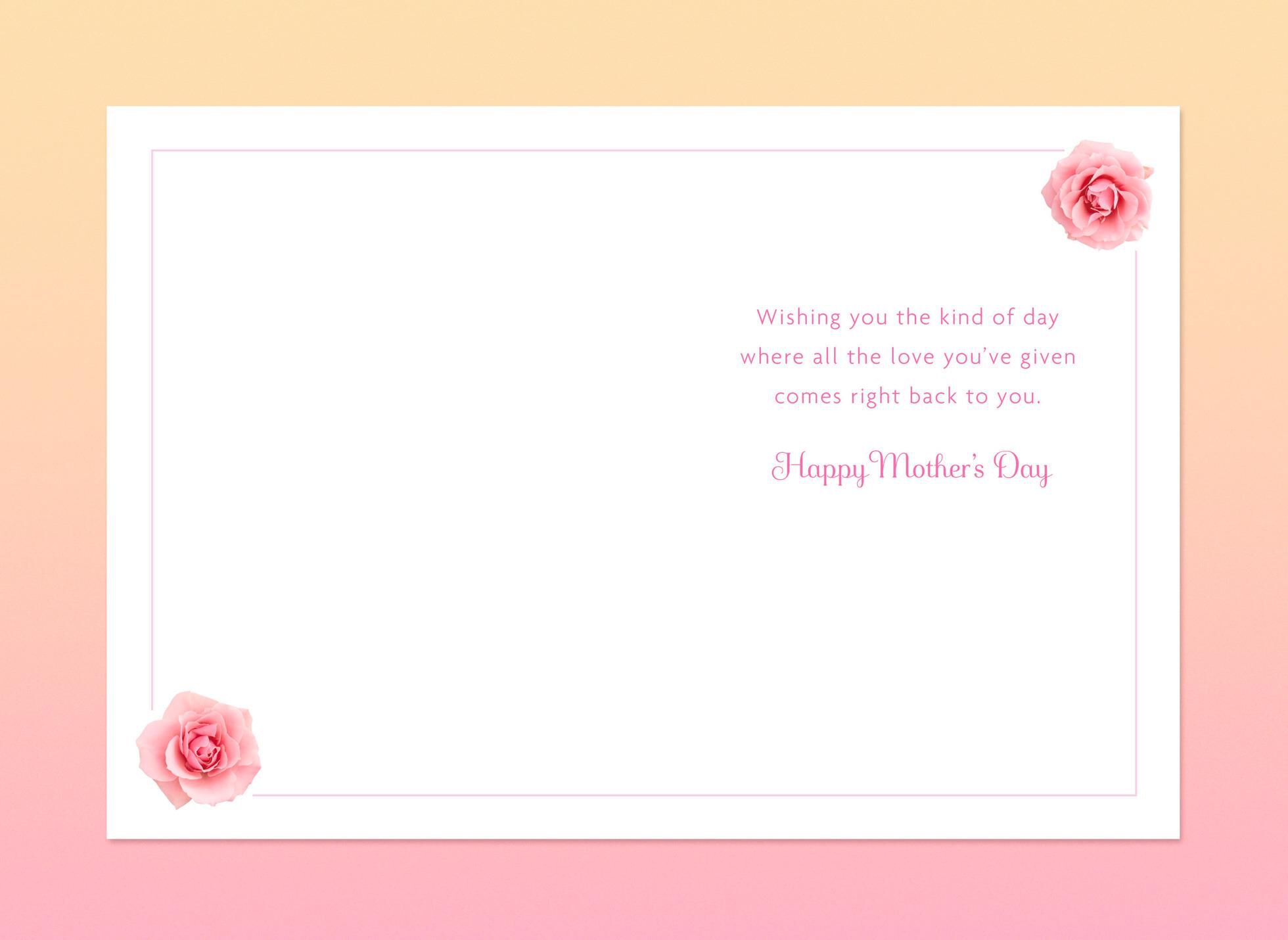 A Day of Love Mother's Day Card