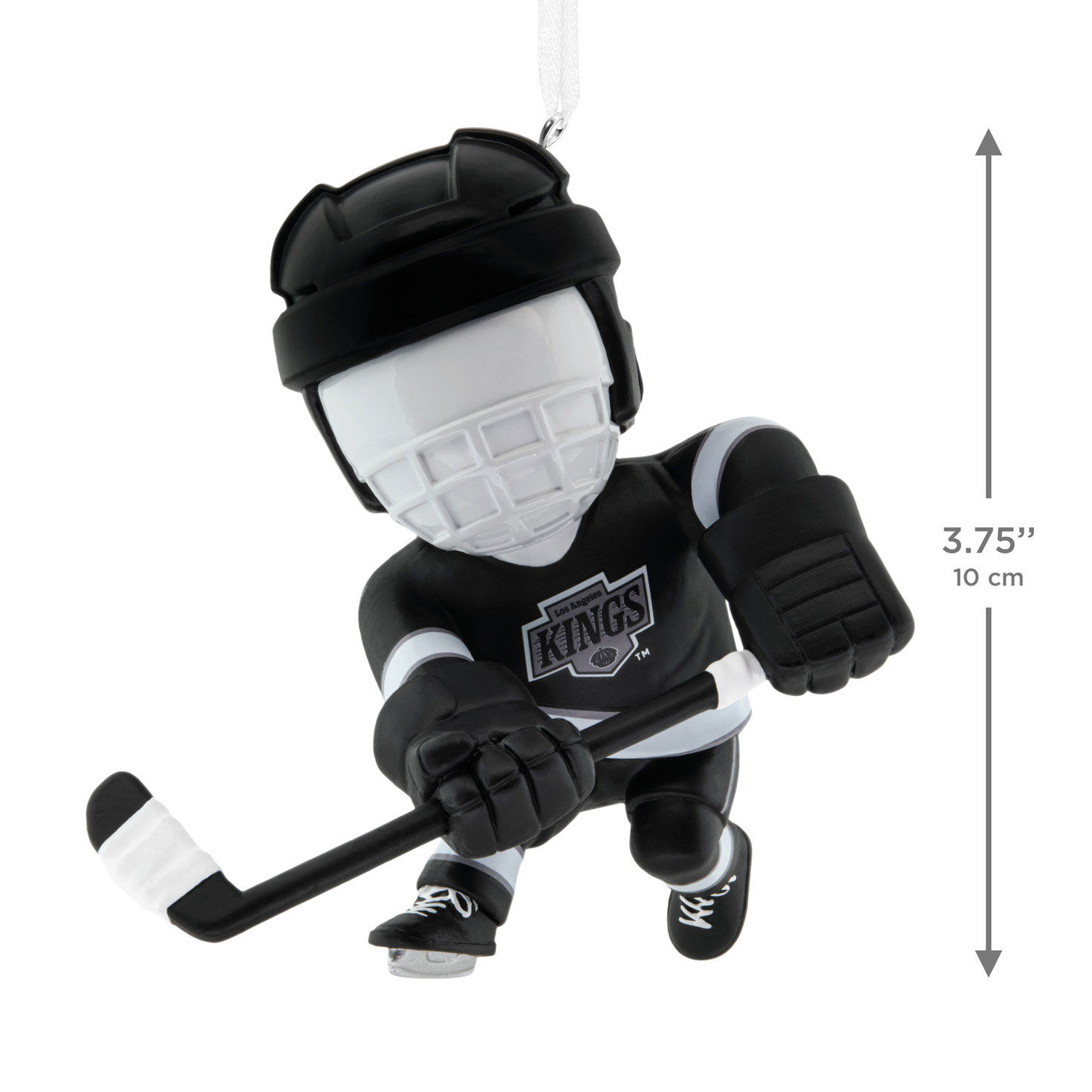 Los Angeles Kings Hockey Player Christmas Ornament measurement image number 3