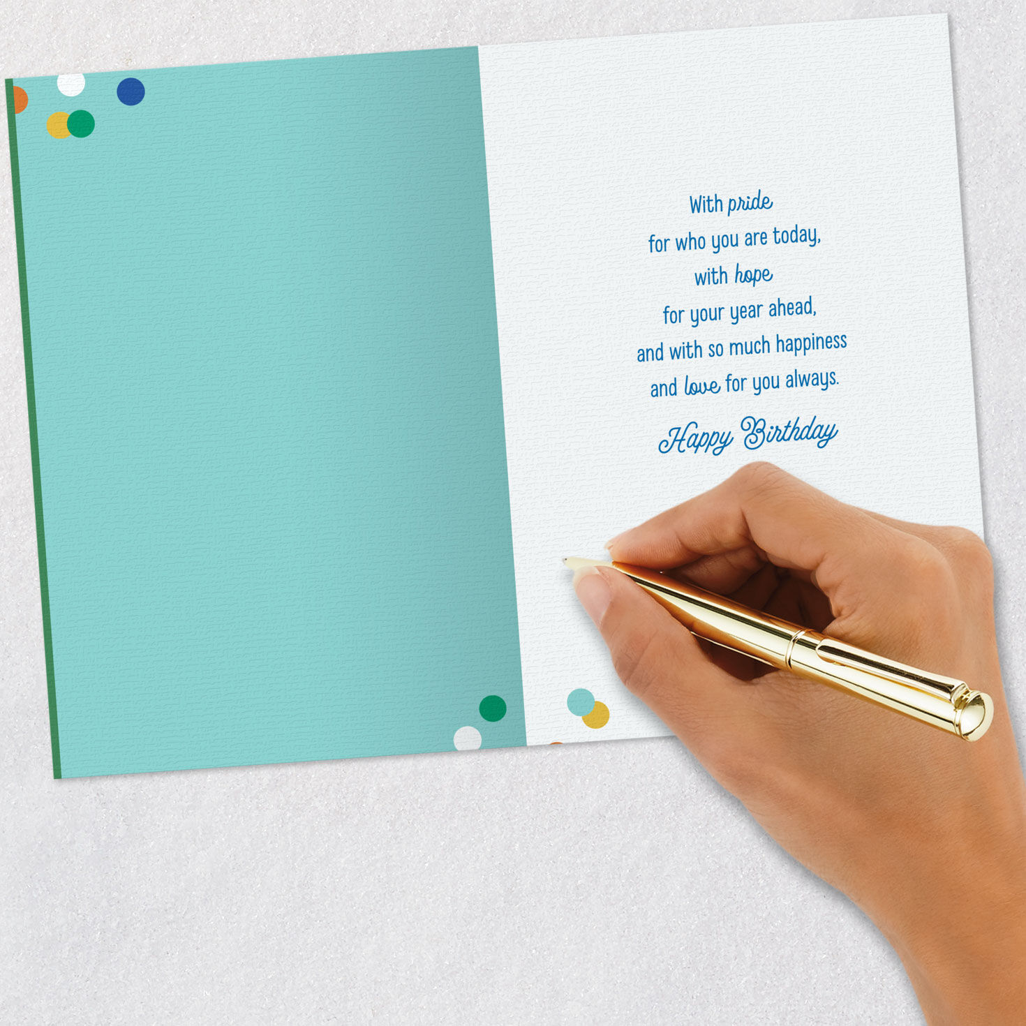 With Pride, Hope, Happiness and Love Birthday Card for Son for only USD 2.99 | Hallmark