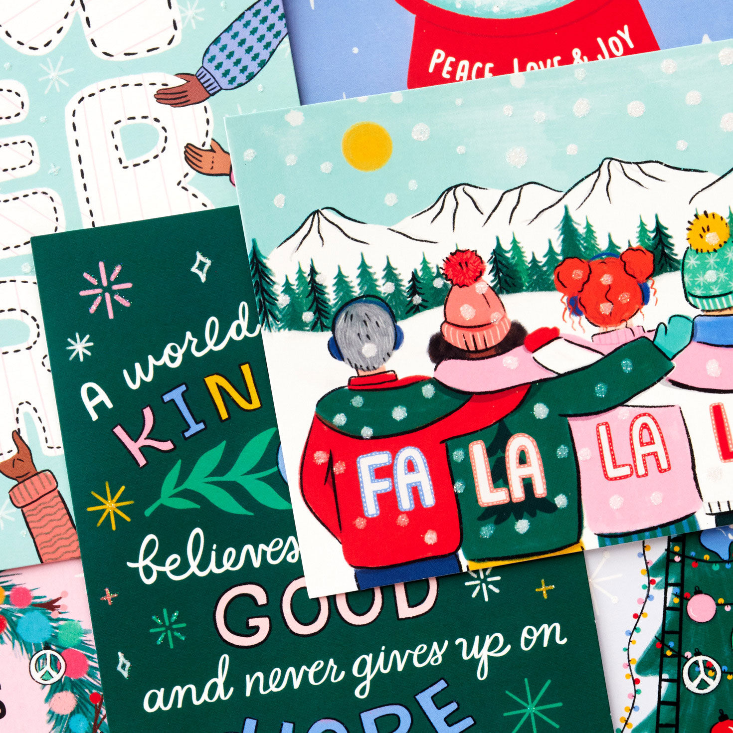 Fun Holiday Icons Boxed Christmas Card Assortment card frotn detail image number 5