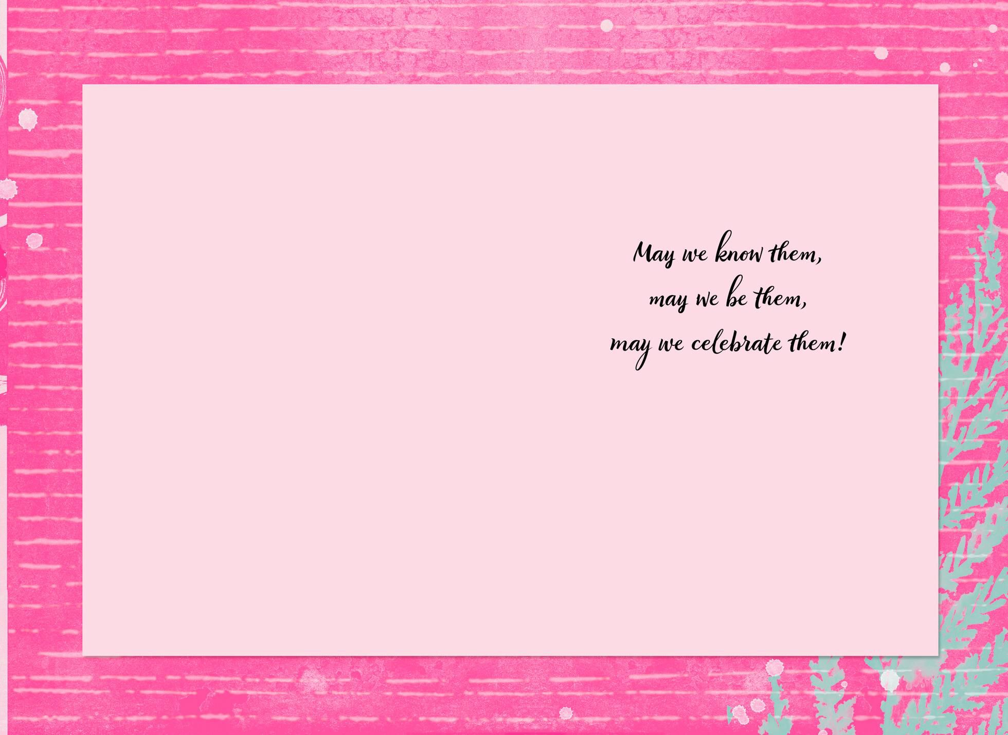 Strong Woman Birthday Card Supporting Susan G. Komen®