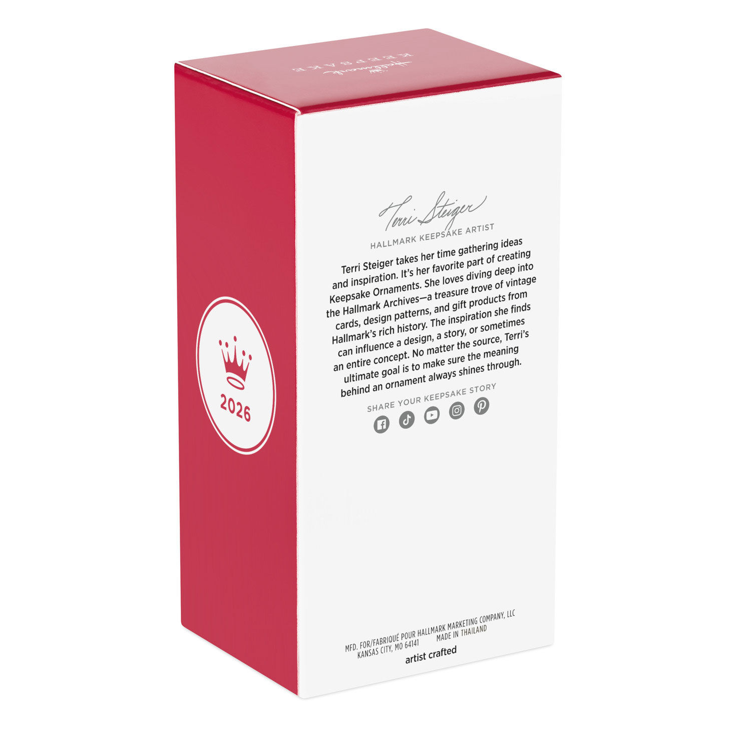 Dark Skin Angel in White Gold Keepsake Ornament  image number 8