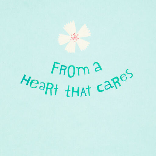 Hugs and Prayers Religious Encouragement Card, 