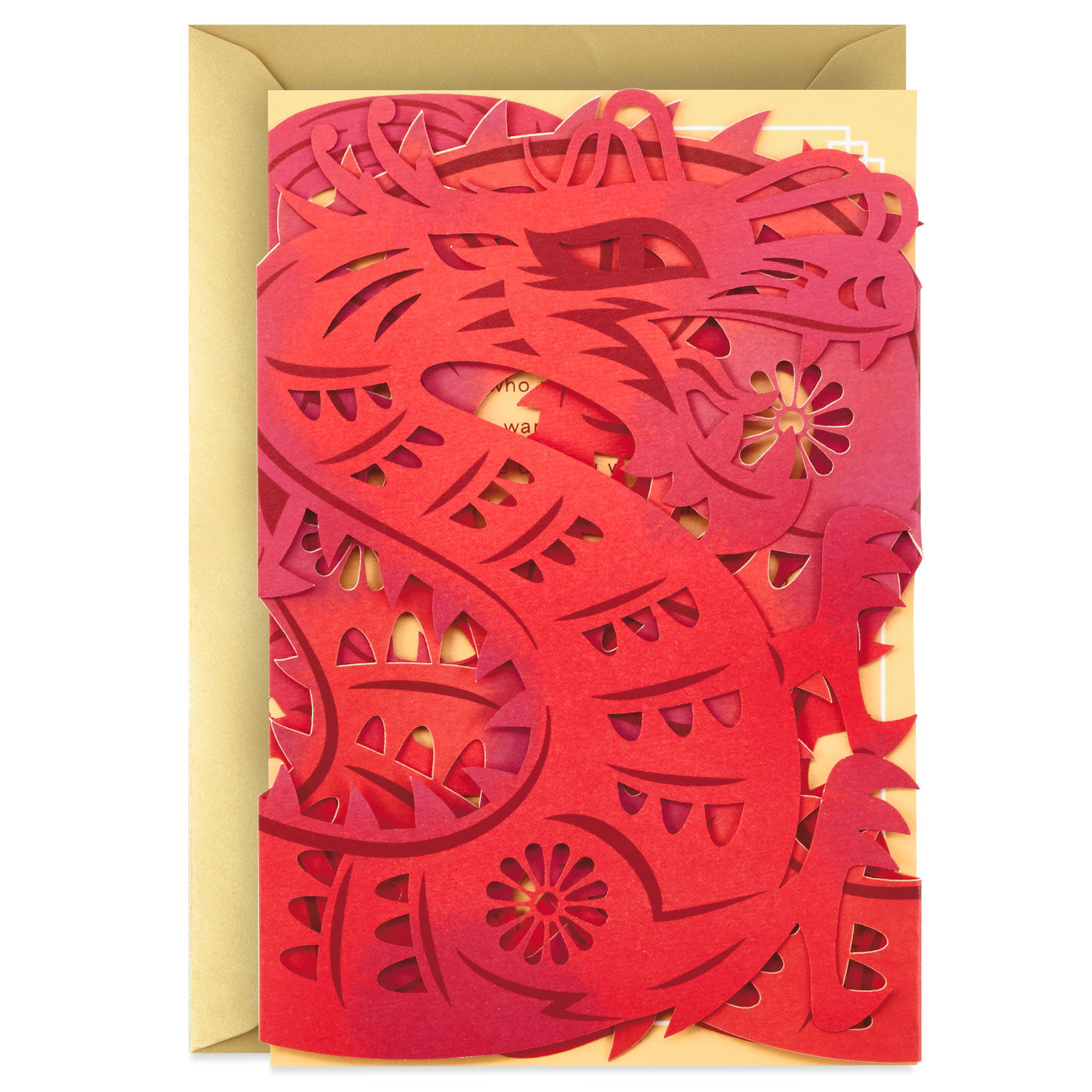 Year of the Dragon Birthday Card
