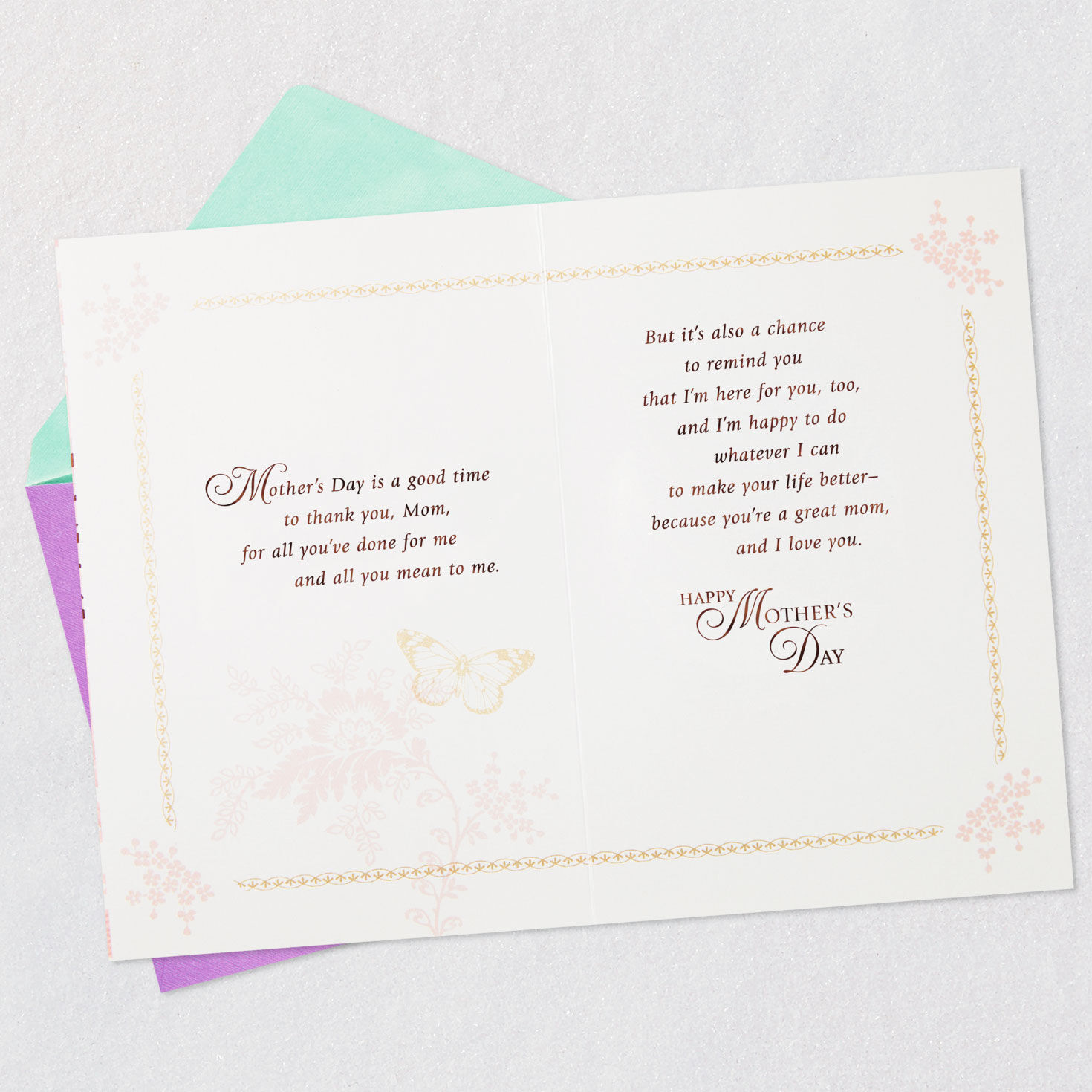 All You Mean to Me Mother's Day Card From Daughter, , large image number 4