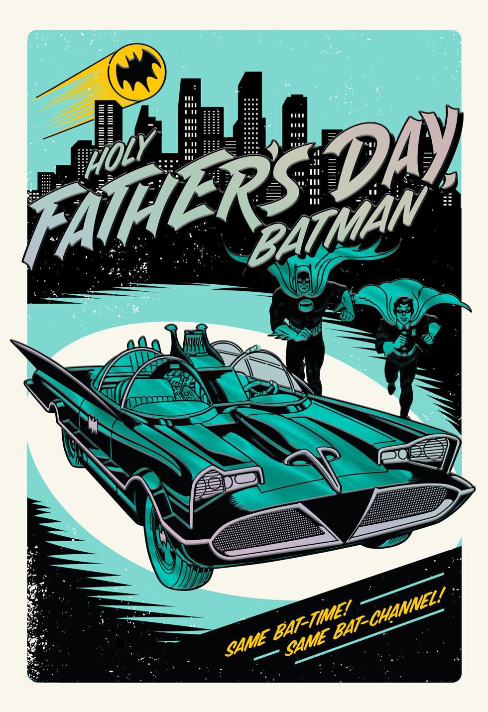 Batman™ and Robin™ Father's Day Card