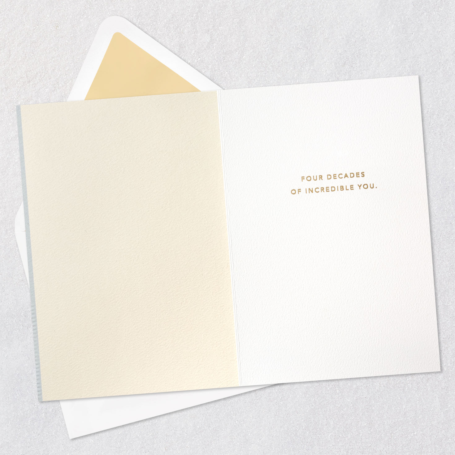 Incredible You 40th Birthday Card for only USD 5.99 | Hallmark