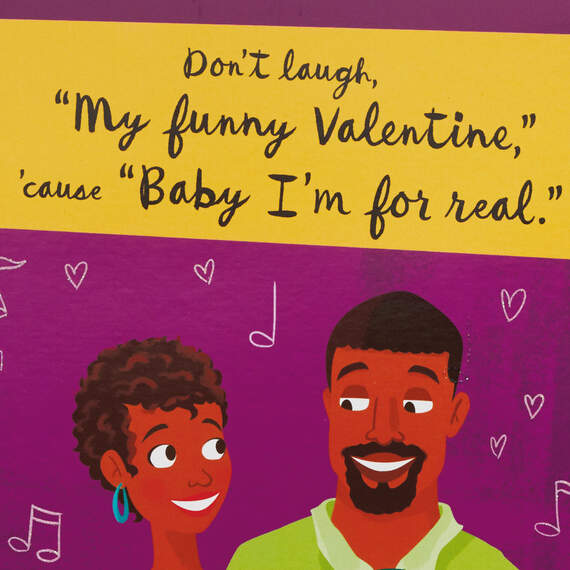 R&B Song Titles Romantic Pop-Up Valentine's Day Card, , large image number 2