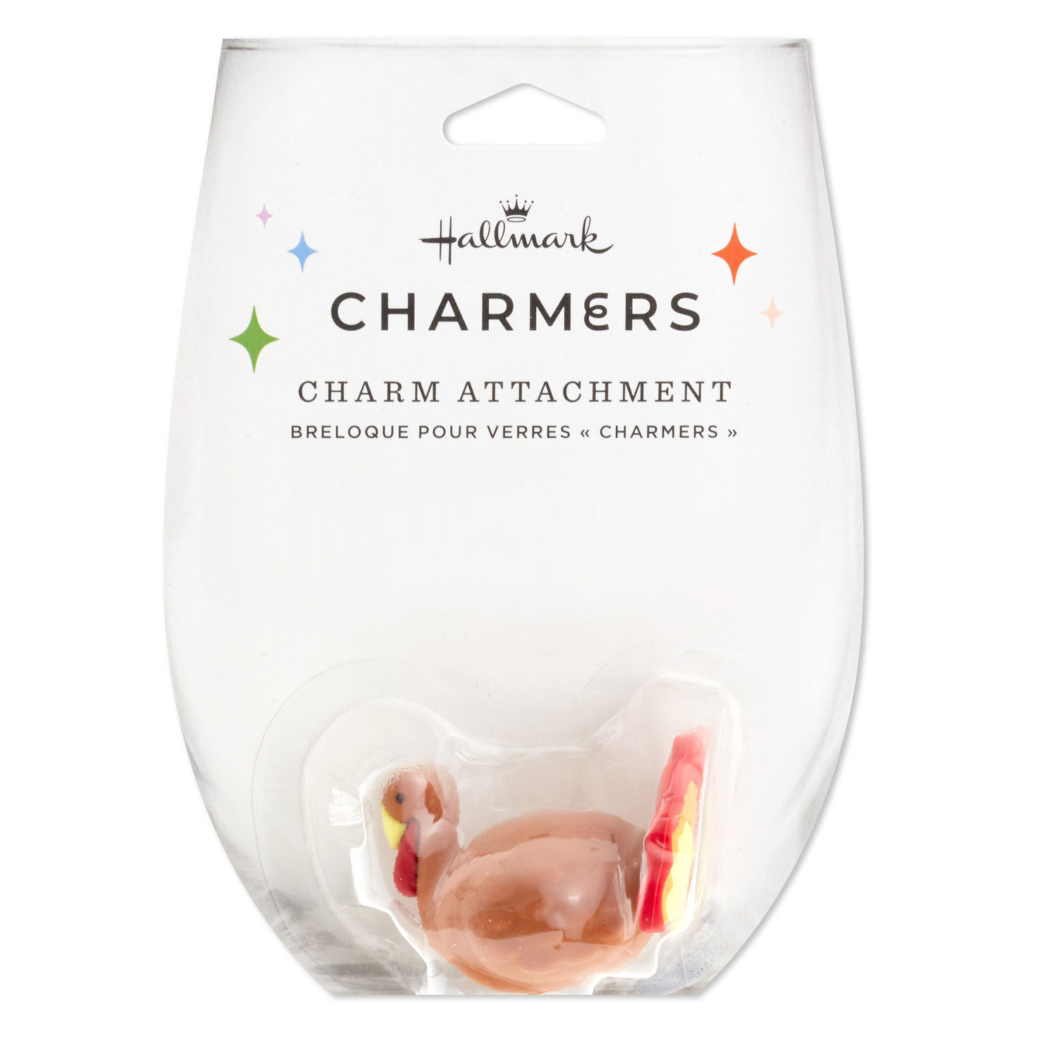 Charmers Turkey Silicone Charm - Wine Glasses | Hallmark