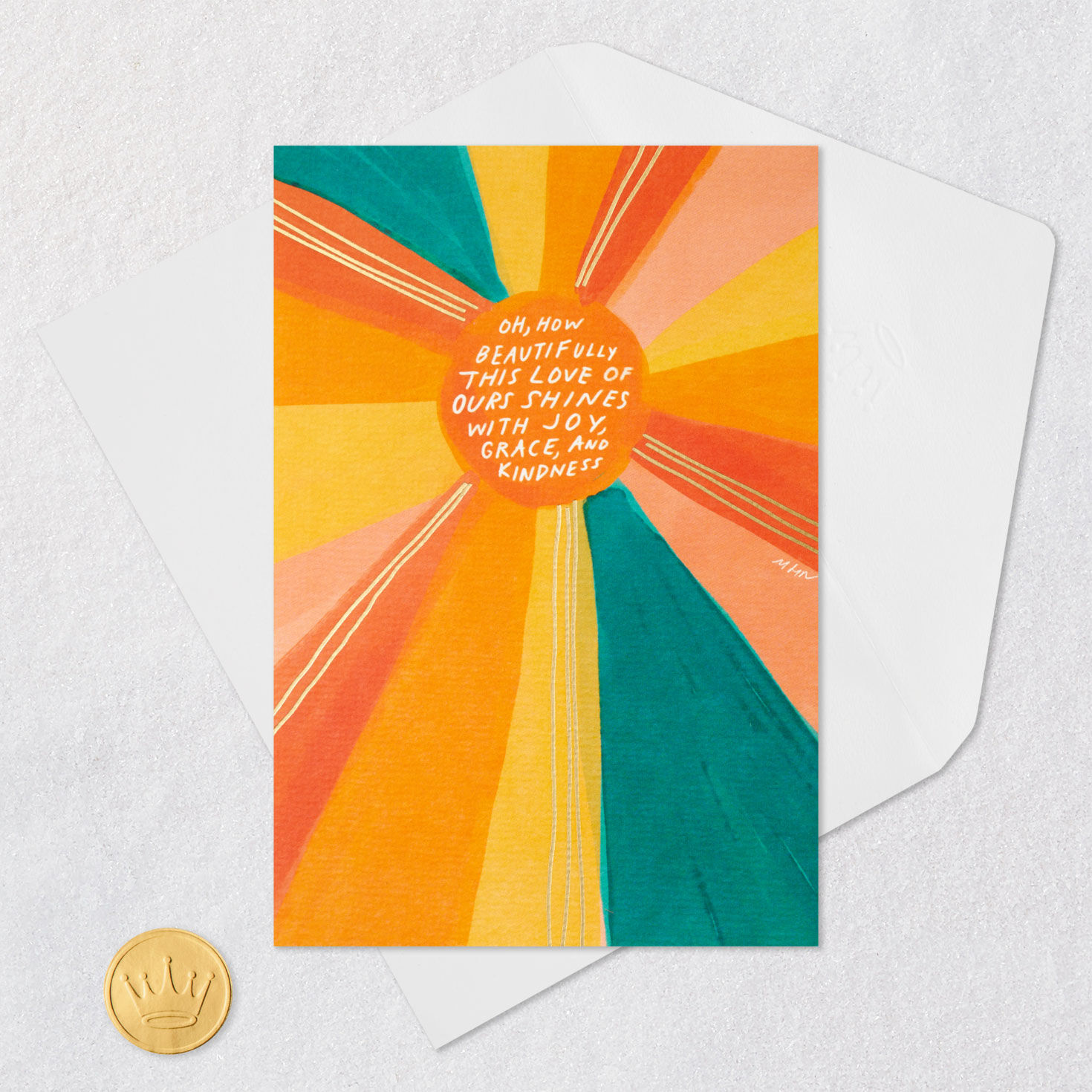 Morgan Harper Nichols Our Love Shines Romantic Love Card, , large image number 5