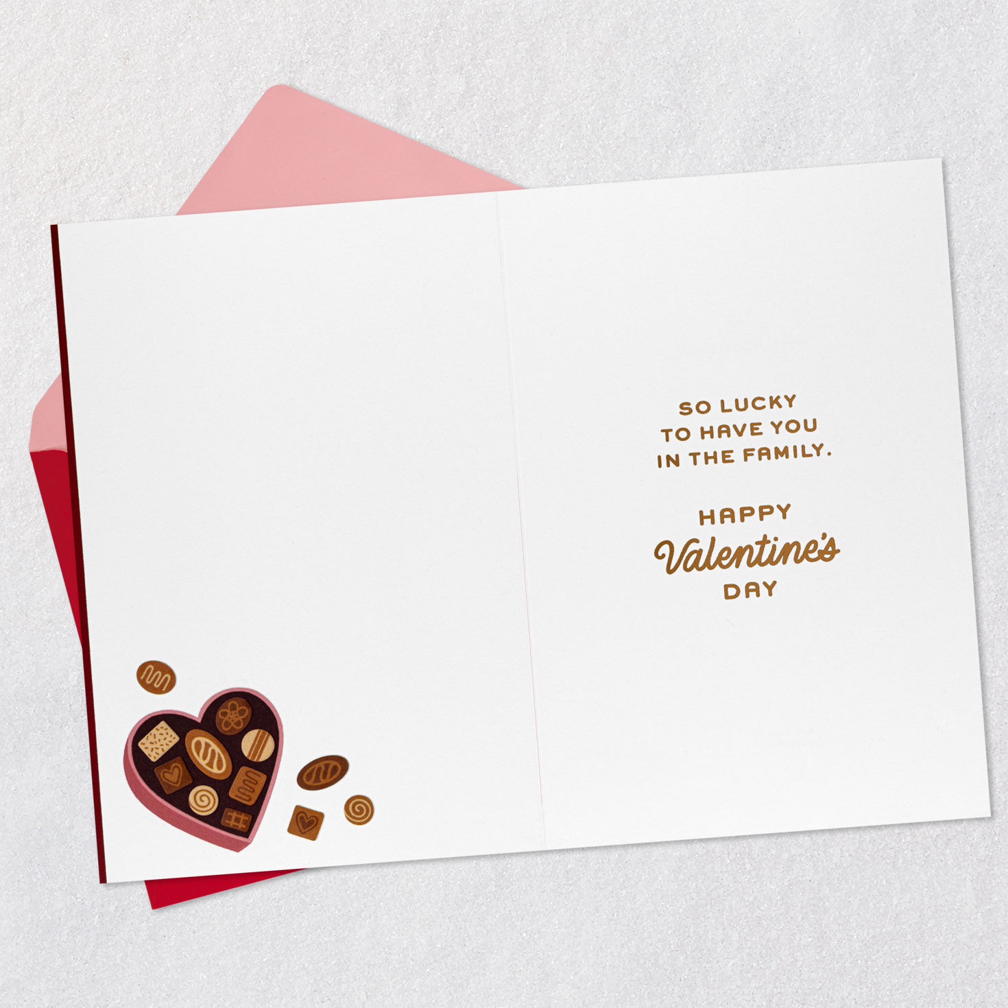 So Lucky to Have You in the Family Valentine's Day Card for Daughter-in-Law, , large image number 3