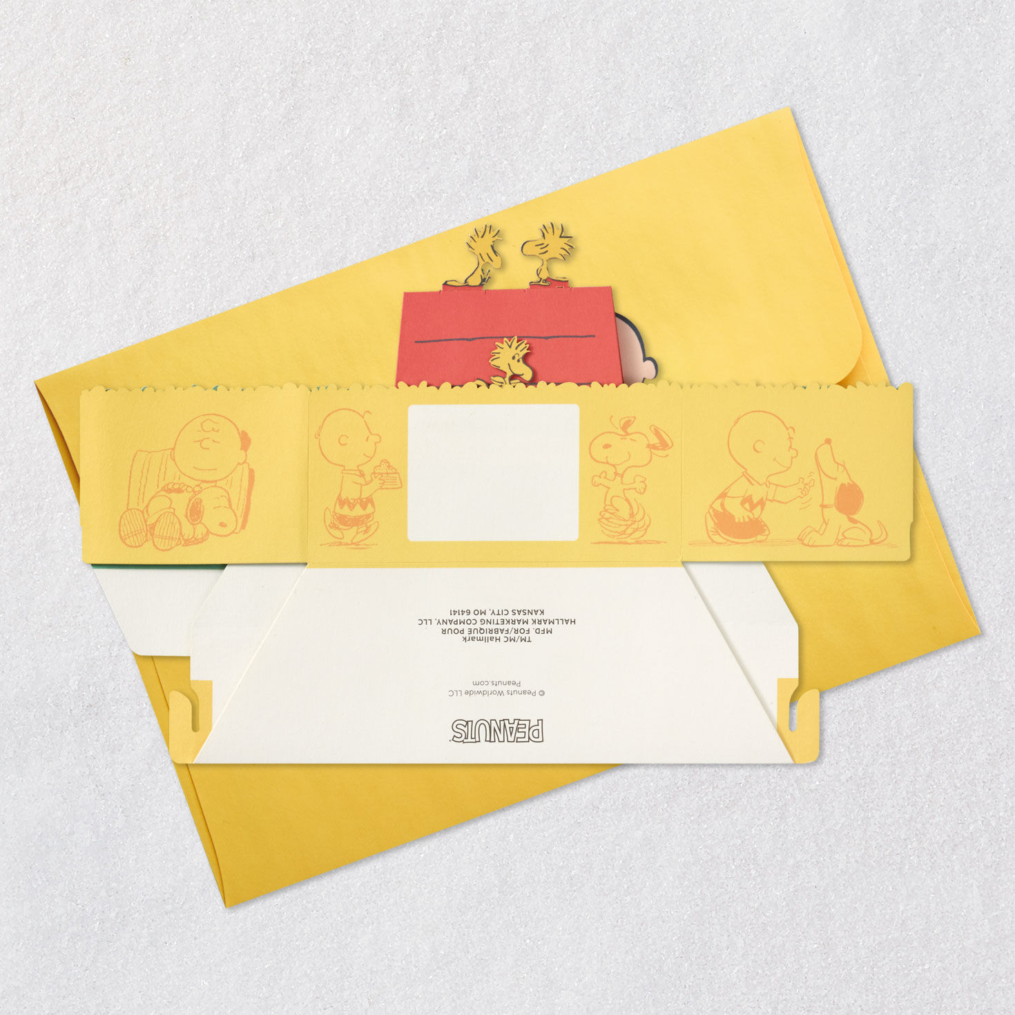 Charlie Brown and Snoopy Happiness Is Pop-Up Card  image number 7