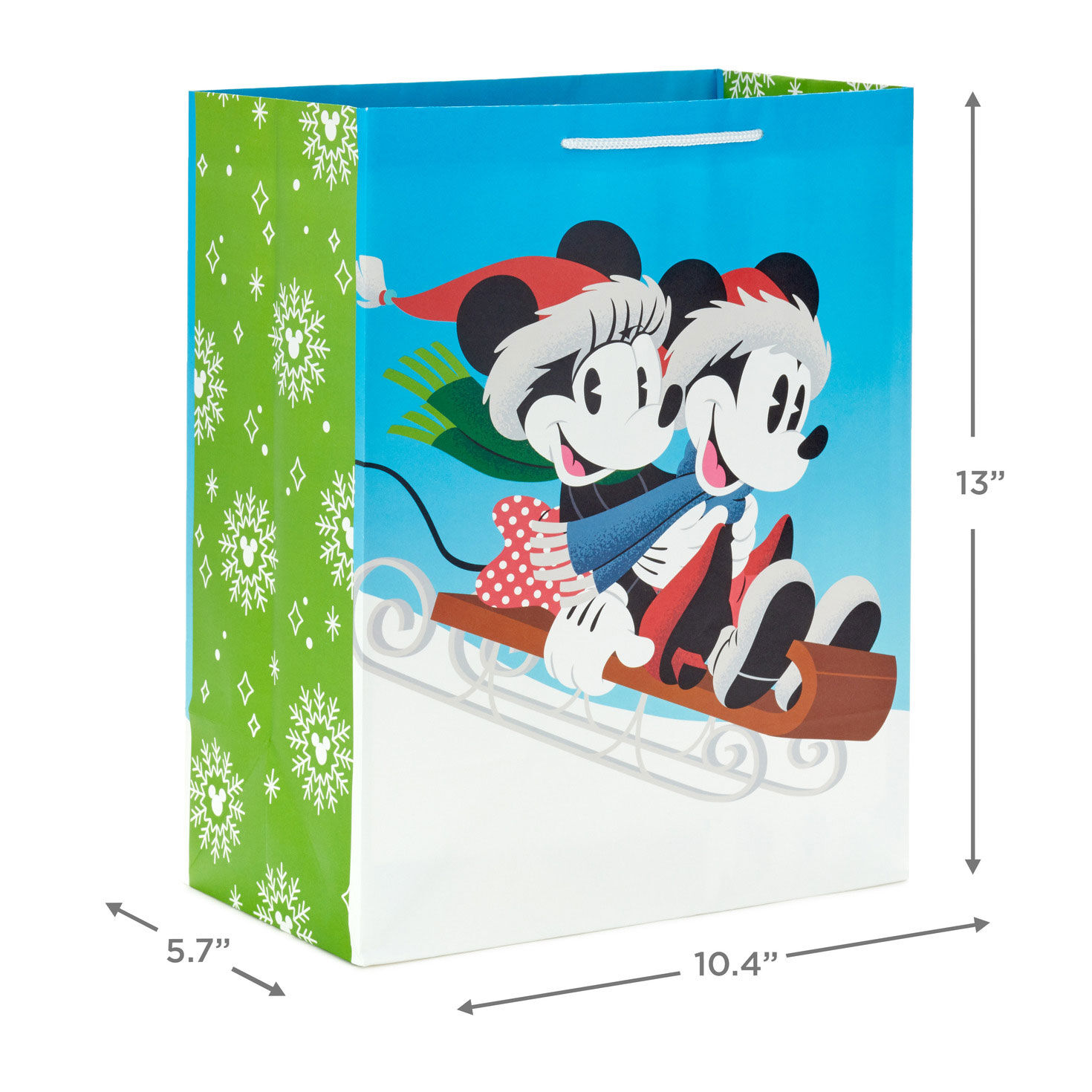 Disney Mickey and Minnie Christmas Gift Bags, Assorted Sizes and Designs for only USD 11.99 | Hallmark