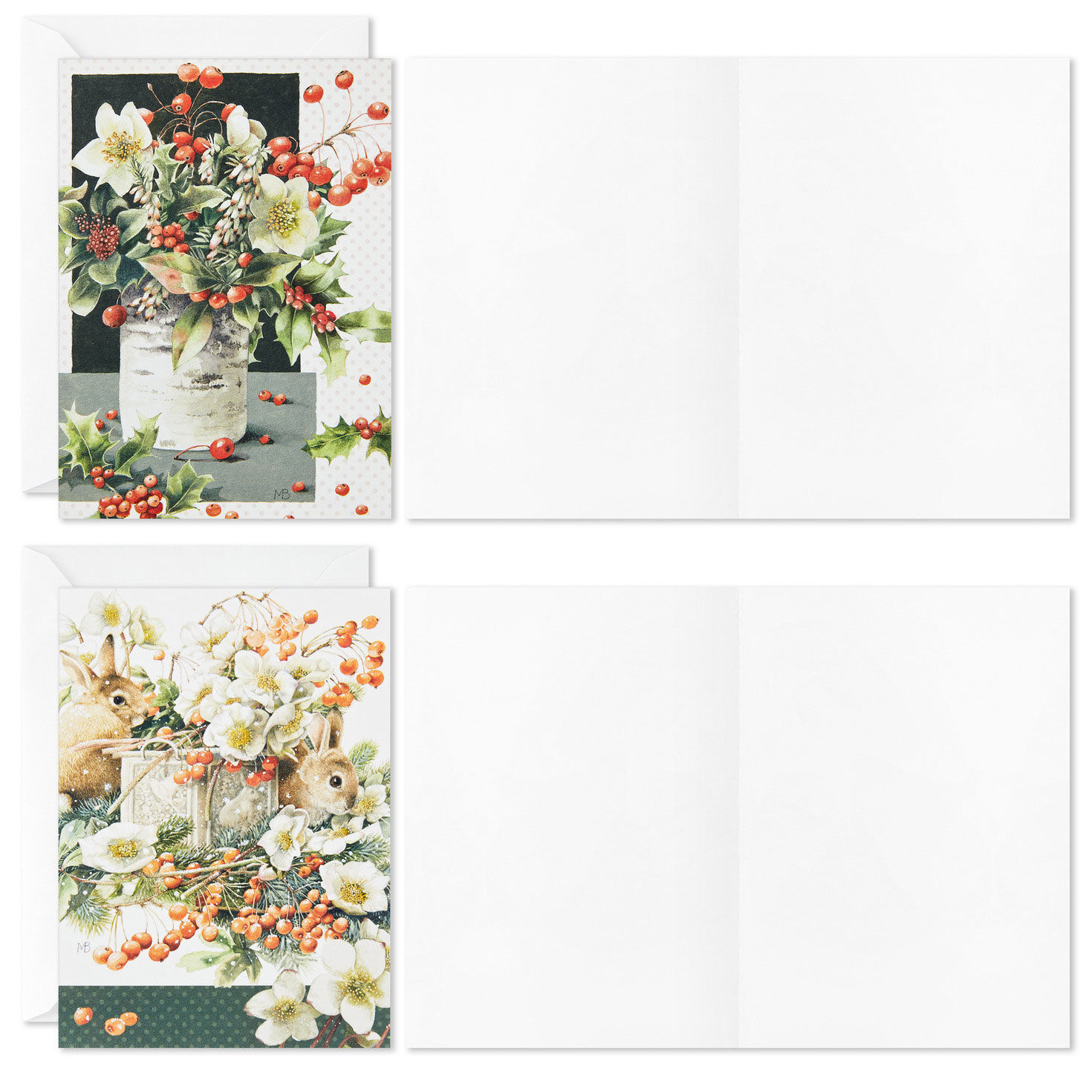 Marjolein Bastin Holiday Boxed Blank Christmas Note Cards Assortment, Pack of 24, , large image number 3