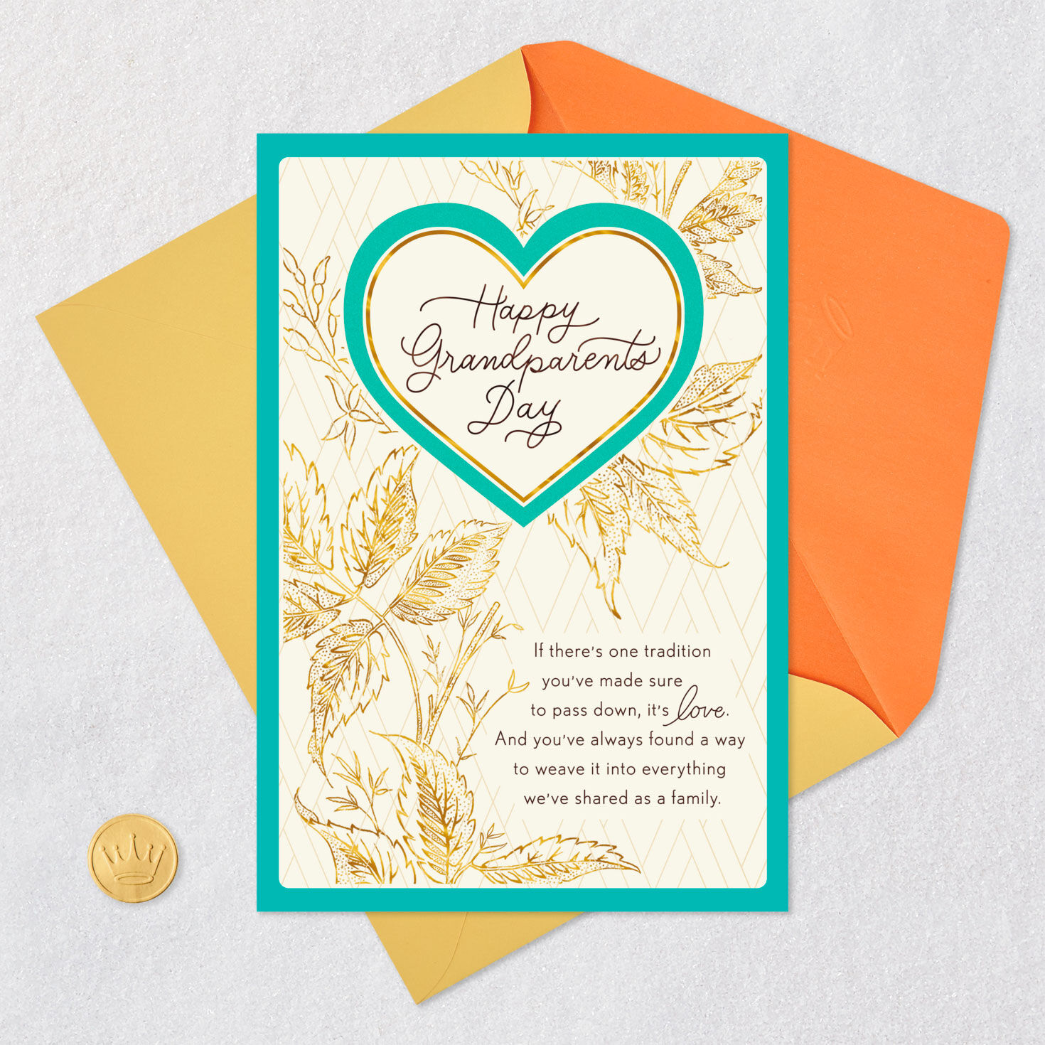 A Family Tradition of Love Grandparents Day Card for only USD 3.99 | Hallmark