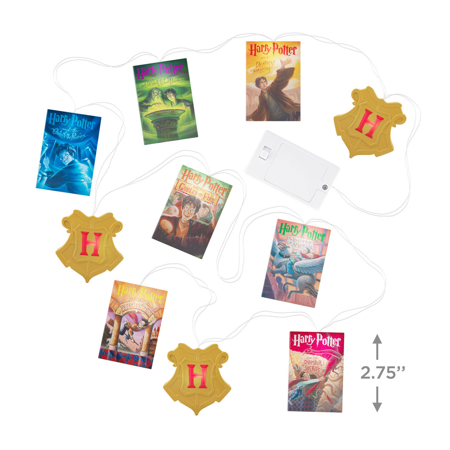 Harry Potter Books Keepsake String Lights measurement image number 3