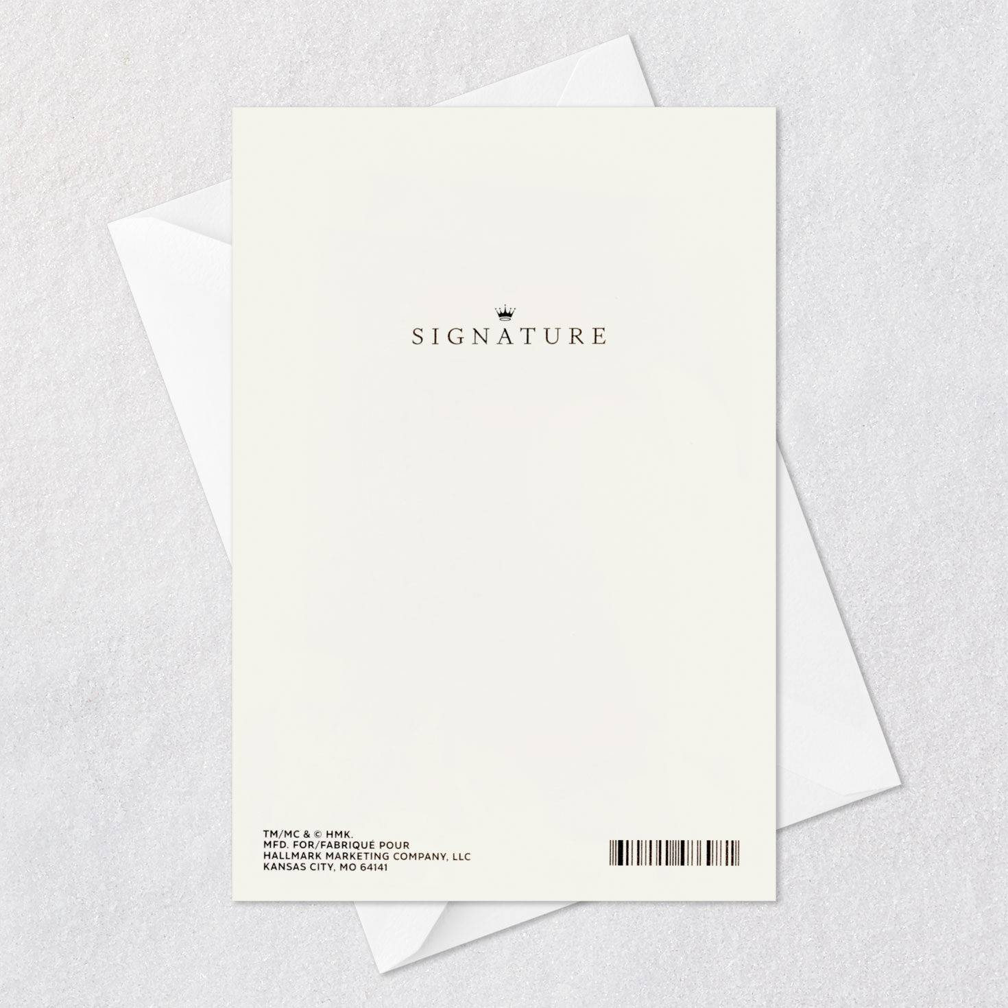 Deer in Woods Birthday Card for Him Card Back with Envelope image number 7