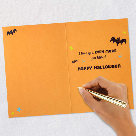 Love You More Than You Know Halloween Card for Grandson, , large image number 6