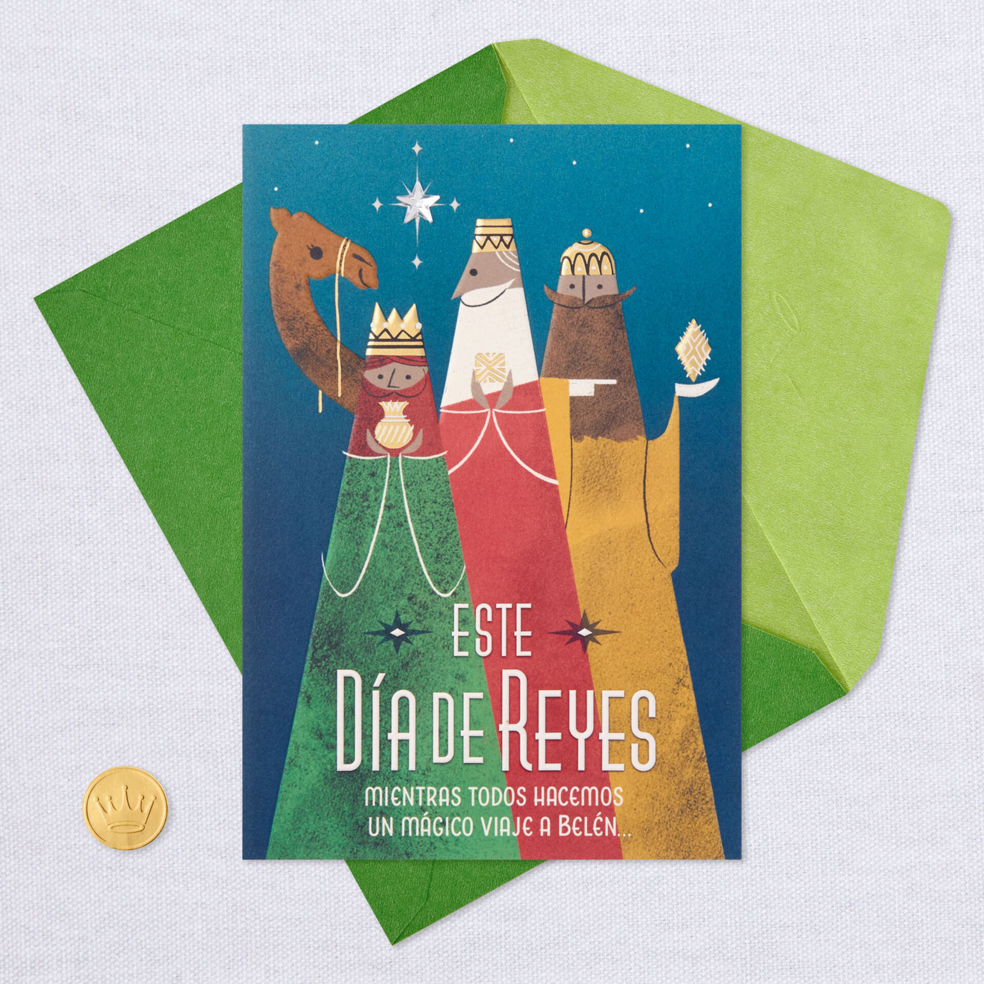 Three Kings Magical Journey Spanish Language Epiphany Card Greeting Cards Hallmark Three Kings Magical Journey Spanish Language Epiphany Card Greeting Cards Hallmark
