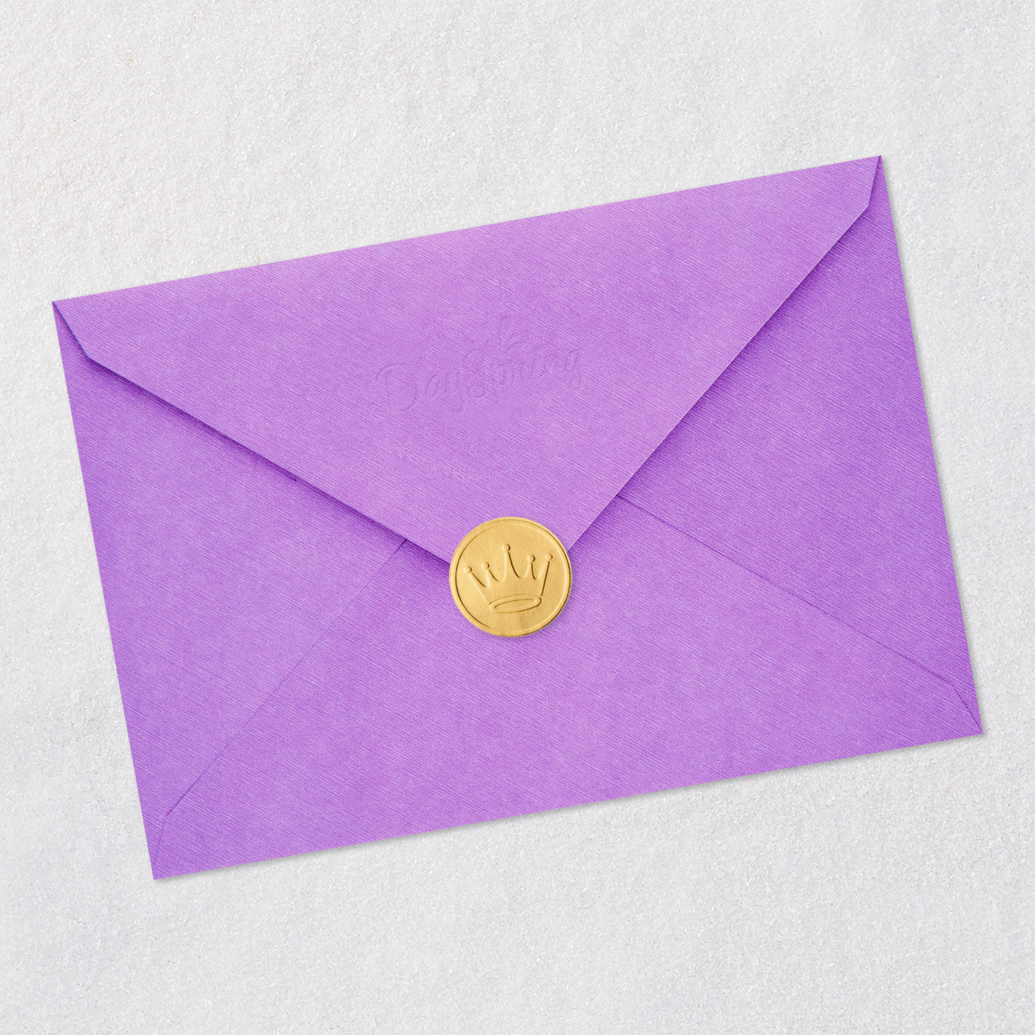 Butterfly and Flowers Religious Mother's Day Card Envelope Back with Seal image number 8