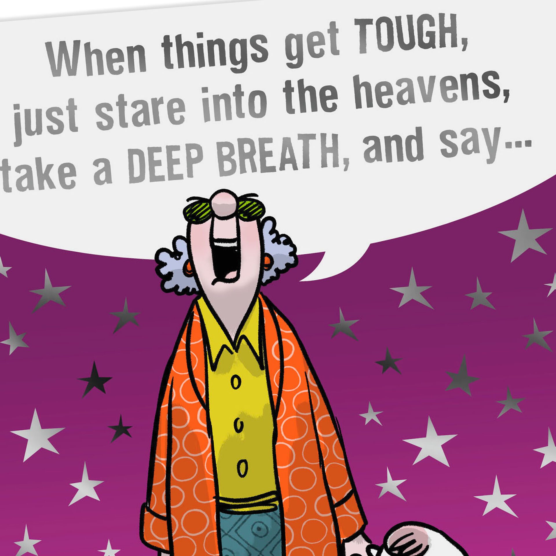 Maxine™ Irreverant Funny Encouragement Card - Greeting Cards - Hallmark