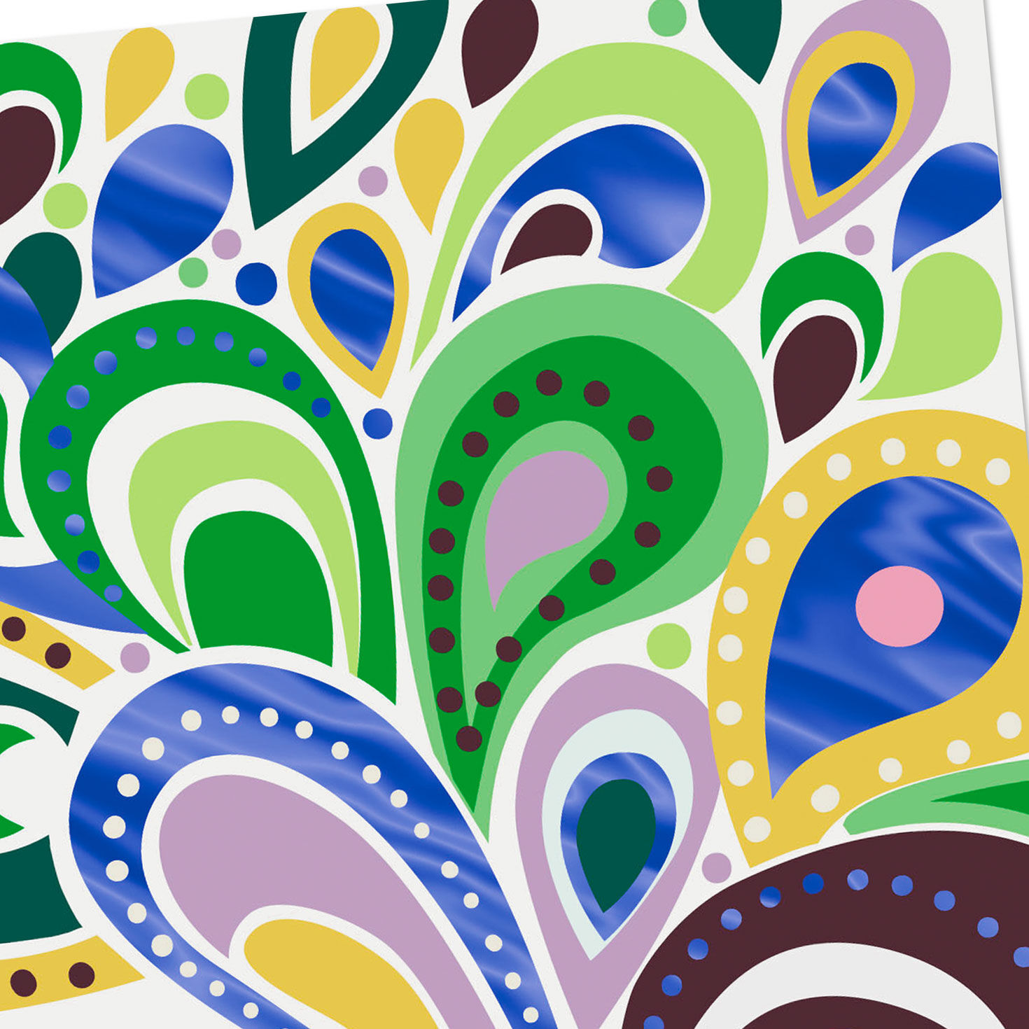 Peacock 99-cent Congratulations Card in Spanish Card Front Detail image number 4